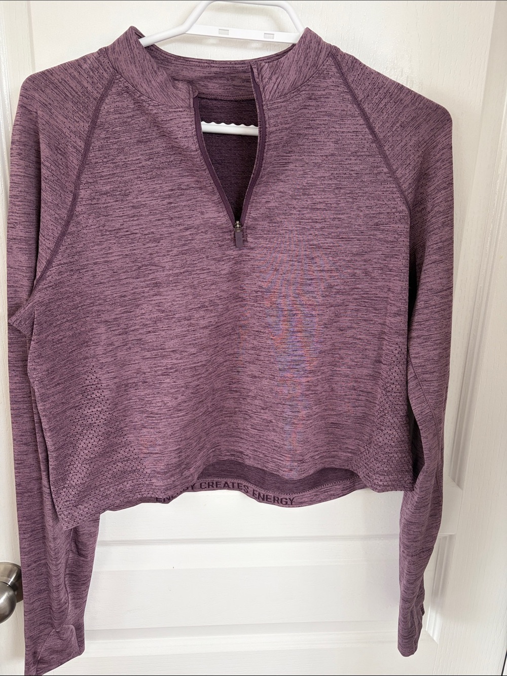 lululemon athletica Heathered Plum Half-Zip Pullover